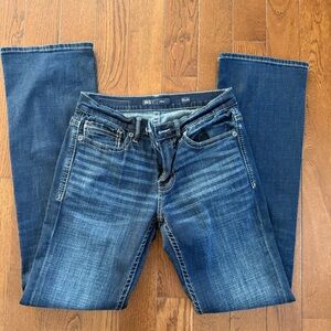 DKNY Men's Dark Blue Straight Jeans